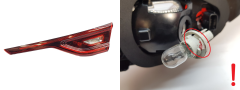 Phare De Voiture Droit Arrière Renault Talisman 265509676R Sedan Phare De Voiture Droit Arrière Renault Talisman 265509676R Sedan