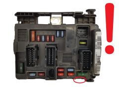 Calculateur BSM-B3 T118470003I 9643498880 PSA Siemens 1253