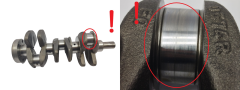 Arbre Vilebrequin 122014121R 0574R 0.9TCE H4B408 Renault Dacia