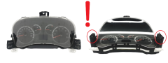 Bloc Compteurs Vitesse Fiat Panda 51871016 503005310800 48837