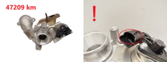 Turbocompresseur 0375R0 9673283680 1.4 1.6 e-HDI Citroen Peugeot Ford 47209 km Turbocompresseur 0375R0 9673283680 1.4 1.6 e-HDI Citroen Peugeot Ford 47209 km