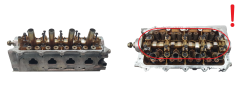 La Culasse 8200042722 7701475751 1.2 16v D4F Renault Clio 2 Kangoo S16