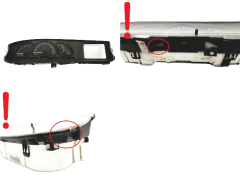 Bloc Compteurs Vitesse Opel Vectra B 90569739JN 88481688 50382