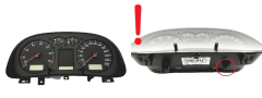 Bloc Compteurs Vitesse VW Golf Bora 1J0920806D 110080130004 VDO