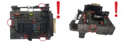 Calculateur BSM B3 9657608780 PSA Delphi 1825