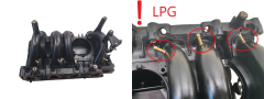 Collecteur D’admission LPG 8200961787 7700273860 1.4 K7J Dacia Sandero