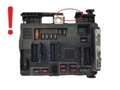 Calculateur BSM-B3 9643498880 T118470003G PSA Siemens 1756