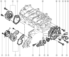 Tubulure De Sortie D`Eau De Thermostat Renault Megane Scenic 2 1.4 8200489586 Tubulure De Sortie D`Eau De Thermostat Renault Megane Scenic 2 1.4 8200489586