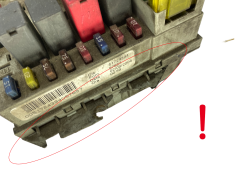Boîtier Fusibles 51724394 0051724394057657 Alfa Romeo Delphi 58145