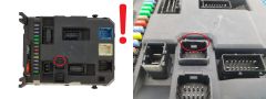 Calculateur BSI X01-00 9666951980 22661F01 PSA Valeo 1511