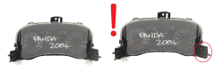 Bloc Compteurs Vitesse Fiat Panda 5550004601 04 58534