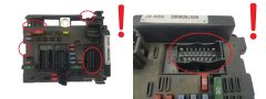 Calculateur BSM B2 9657608880 PSA Delphi 1823