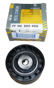 Galet Tendeur De Courroie Original Renault Kangoo Clio III 1.2 16V 7700869666 Galet Tendeur De Courroie Original Renault Kangoo Clio III 1.2 16V 7700869666