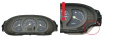 Bloc Compteurs Vitesse Renault Kangoo 1 7700313173 K5 47541 Bloc Compteurs Vitesse Renault Kangoo 1 7700313173 K5 47541