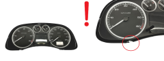 Bloc Compteurs Vitesse Peugeot 307 9651299680 E 01 51604