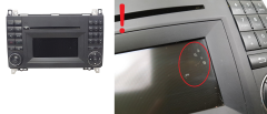 Radio Cd Mercedes-Benz B A1699002000 MF2830 N25-MF2830