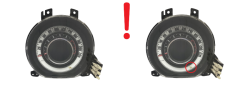 Bloc Compteurs Vitesse Fiat 500 5550021211 58487