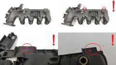 Collecteur D’admission 9684941780 0361N3 1.6 HDI 16v TDCi Ford PSA Volvo S6