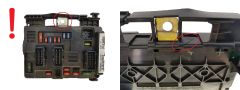 Calculateur BSM-B2 9650618580 U118470002J PSA Siemens 1522
