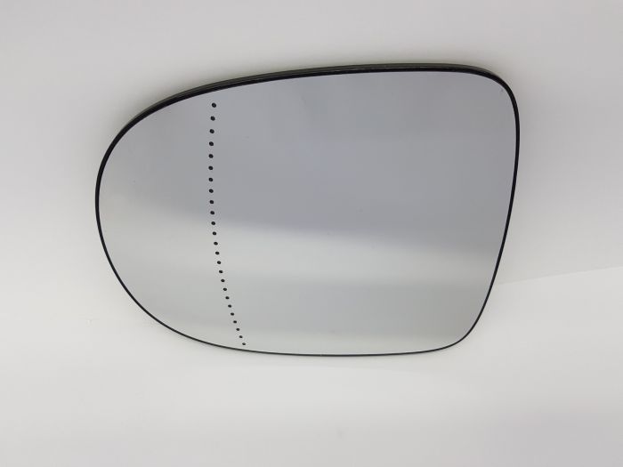 Convitex Verre De Rétroviseur Pour Renault Clio III (05-09), Renault Twingo II (07-14), Gauche, Verre De Rétroviseur + Pied De Fixation, Asphérique, Chauffant