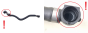 Tuyau Système De Refroidissement 924108542R 2.0 dCi Renault Trafic 3