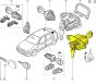 Serrure De Coffre/Hayon Arrière Nouvelle Original Renault Megane 1 7701470388