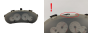Bloc Compteurs Vitesse Peugeot 206 9648836580 000500803 3141