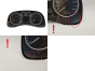 Bloc Compteurs Vitesse Peugeot 307 9651299680 E 01 1616