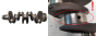 Arbre Vilebrequin 98433680 Iveco 2.5 TD Renault Safrane S8U-762 8144.97