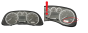 Bloc Compteurs Vitesse Peugeot 307 9651299680 C 00 48089