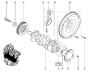 Volant Moteur Bimasse Original Renault Laguna II/III Megane 2.0 dCi 123005633R