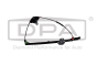 Régulateur de fenêtre Avant Droit Pour VW T4 701837502D 88371811902 DPA