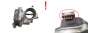 Boitier Papillon D’admission VWAG 03L128063L Valeo
