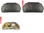 Bloc Compteurs Vitesse BMW 5 E34 1384168 1384189 Motometer