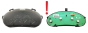 Bloc Compteurs Vitesse Peugeot 206 9645096080 000640102 57176