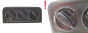Commande Chauffage VW Golf 3 1H0819045/A 1H0819045 1H6819075