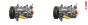 Compresseur De Climatisation 9678656080 SDC12 Model 1367 Sanden Citroen Peugeot