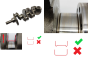 Arbre Vilebrequin 0501N8 2.0 hdi 16v Peugeot Citroen AH01 AH0X AHX AH03 DW10FU