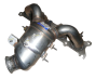 Collecteur D’echappement Original 0341.J9 0341J9 Citroen C5 II 2.0 16V