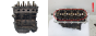 Moteur D4FB712 D4F712 7701473186 1.2 16v Renault Kangoo Clio 2 S8