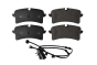 Plaquettes De Frein Pour Audi 4H0698451F 66981696401 Vika