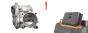 Boitier Papillon D’admission Renault Smart 161203912R H8201269254 1.0 1155