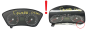 Bloc Compteurs Vitesse Ford Fiesta 6S6T-10849-GE 6S6T10849GE 54716