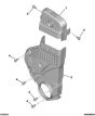 Boîtier/Protection De Distribution Supérieur Citroen Peugeot 1.4 -1.6  0320L3 