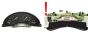 Bloc Compteurs Vitesse Opel Tigra 90386323 81117761 48009
