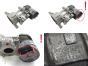Soupape  Egr 9656612380 2.0 HDI 16v Citroen Peugeot Volvo Ford