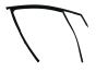 Joint Vitre De Portes Droit Avant Renault Captur 803309796R