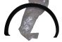 Moulure Arc De Roue Gauche Arrière Nouvelle Original 98365912XT Peugeot
