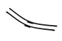 Raclettes De Balai Avant Pour Audi Q7 4L1955426A 99551697202 DPA