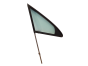 Vitre De Portes Droit Avant Peugeot 407 9654093780 9202G1 2004r AS2